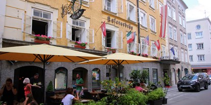 Stadthotels - Restaurant - Gastgarten beim Kasererbräu - Altstadthotel Kasererbräu